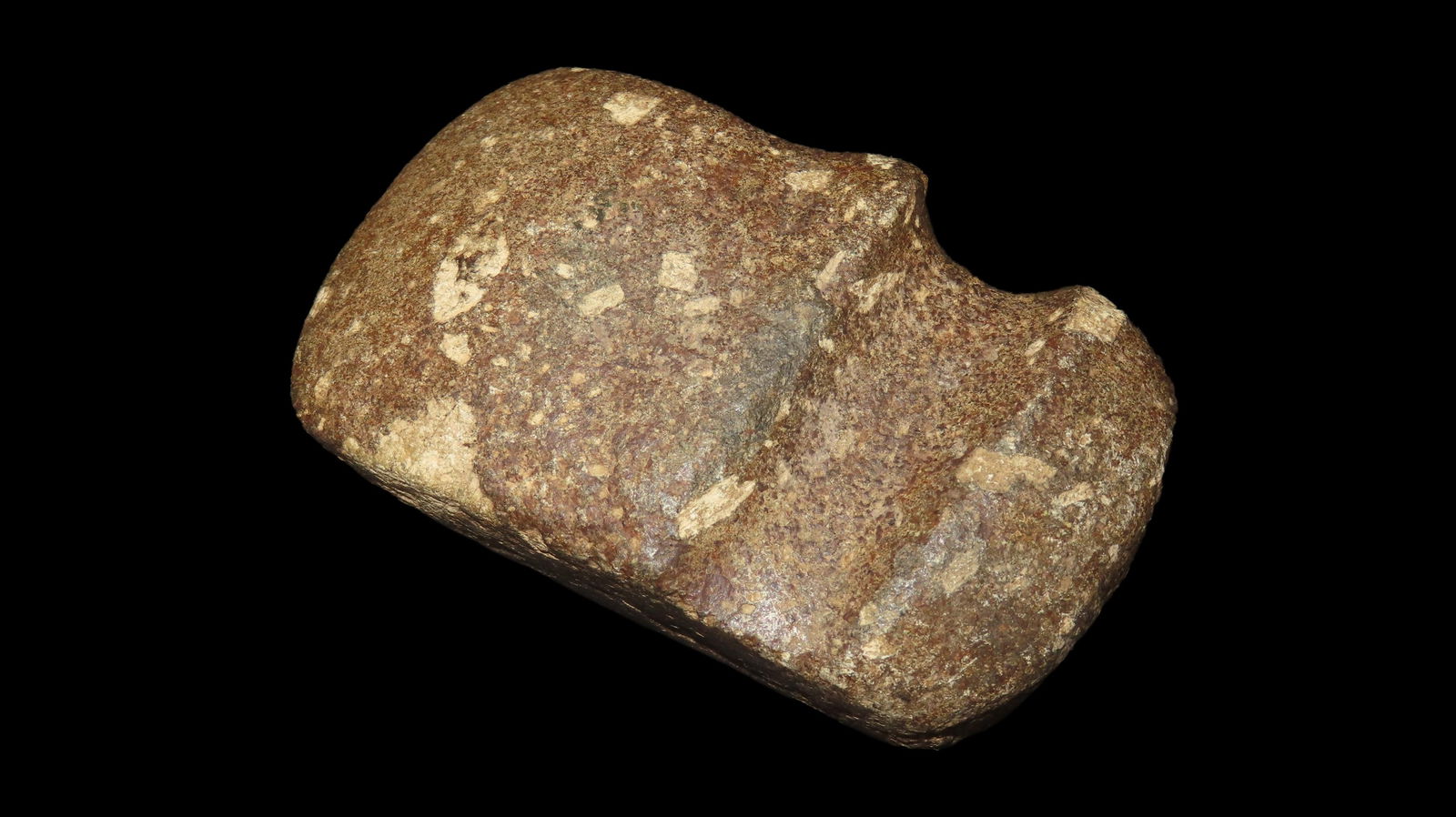 4 3/4” Prophery Iowa Slant Groove Axe, Adams County, Illinois With Prophery Spots (1 of 7)