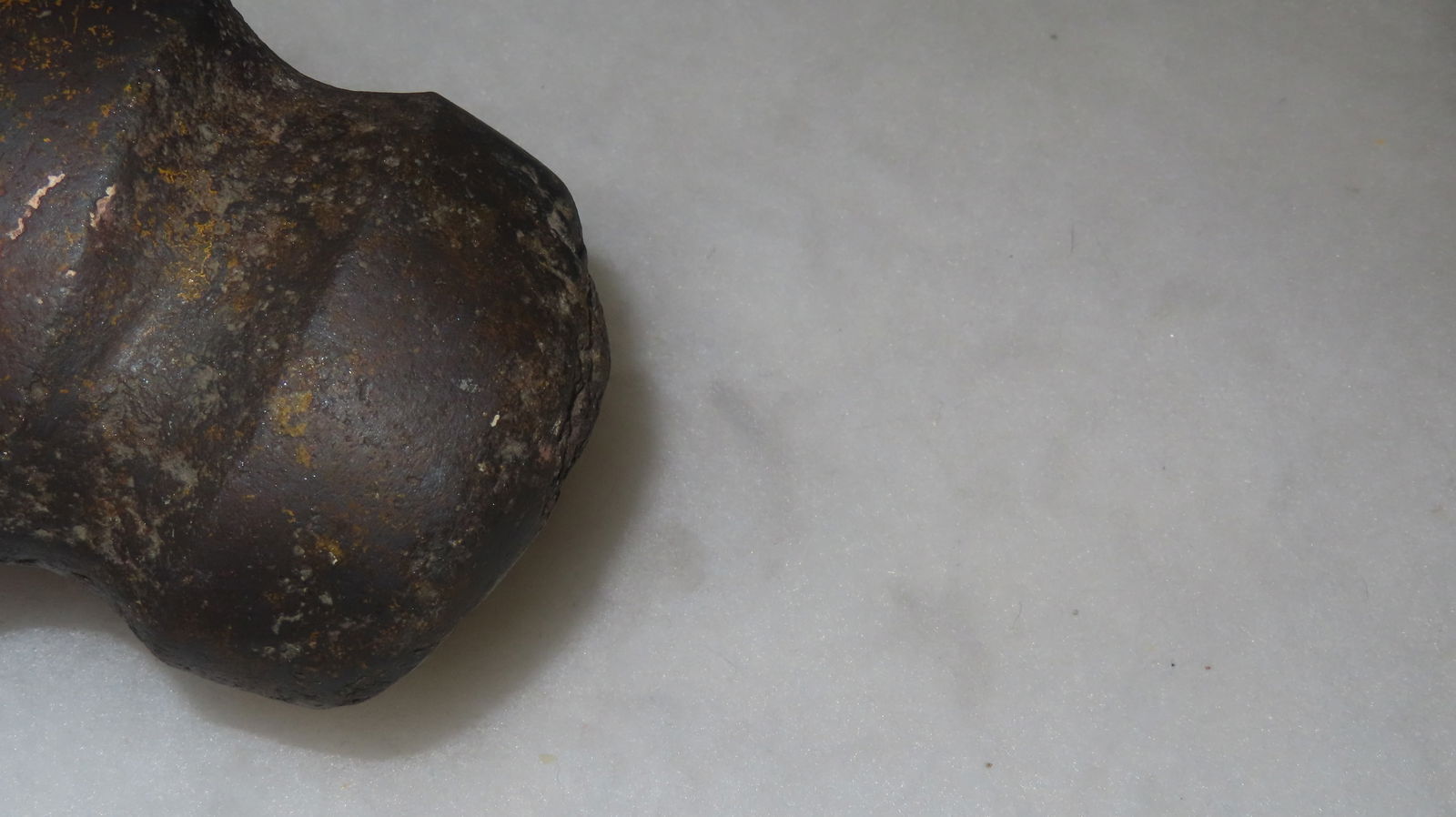 5 3/4” Hematite Full Grooved Axe - 6