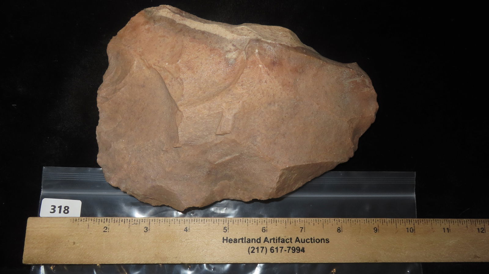 7 5/8” Large Cache Blade or Preform, Eastern Iowa - 9