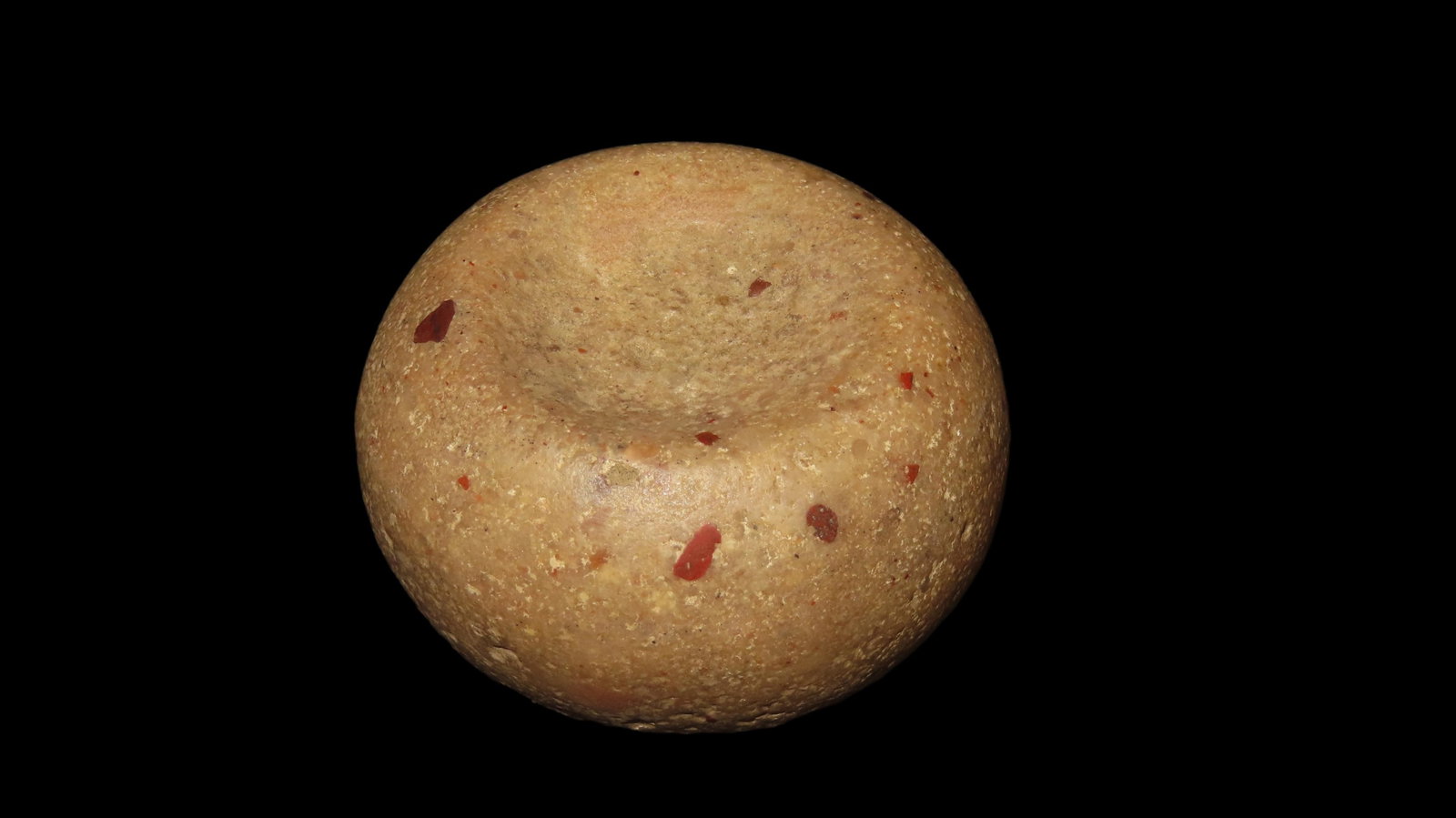 2 7/8” Pudding Stone Disc, Reproduction: 2 7/8” Pudding Stone Disc, Reproduction