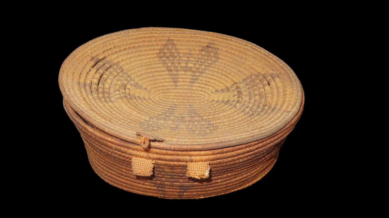 7 1/4” Native Basket with Butterflies, Southwest, Death Rebirth Growth: 7 1/4” Native Basket with Butterflies, Southwest, Death Rebirth Growth