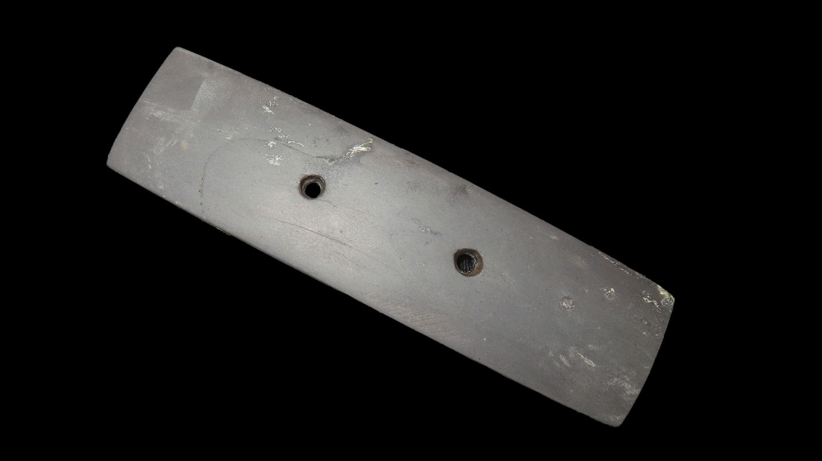 4 3/4" Slate Gorget, Found in Indiana (1 of 6)