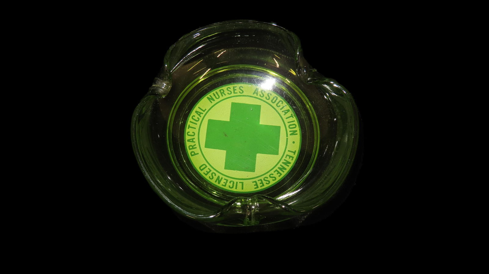 4" Tennessee License Practical Nurses Association Ashtray: 4" Tennessee License Practical Nurses Association Ashtray