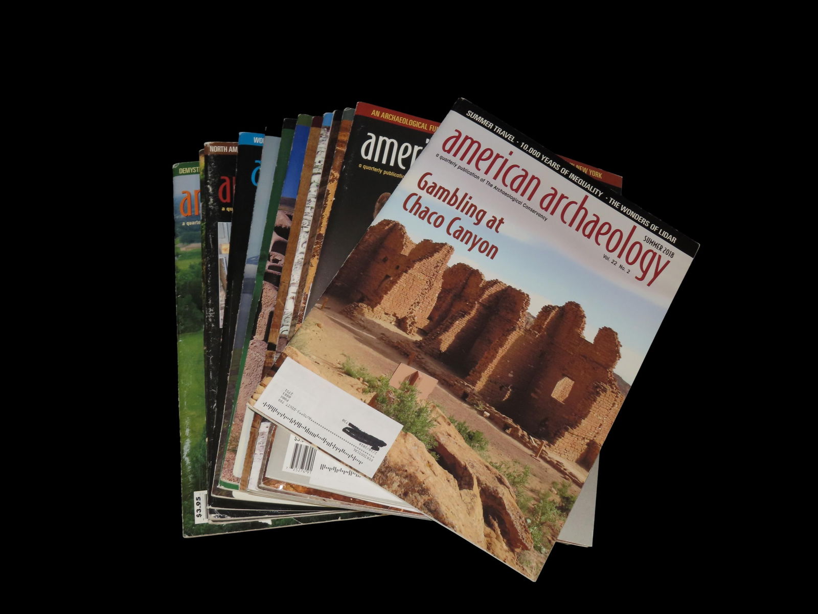Group of 15. American Archaeology. Varying Issues between Spring 2005 - Spring 2021: Group of 15. American Archaeology. Varying Issues between Spring 2005 - Spring 2021