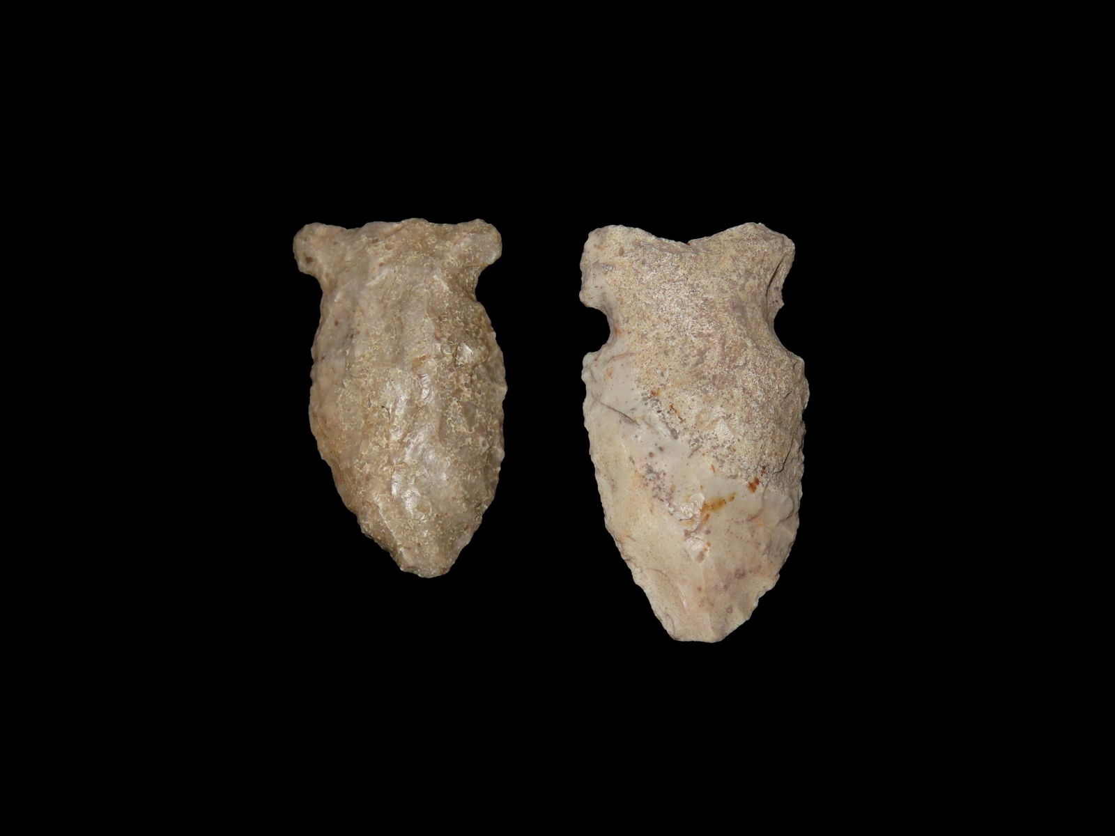 Lot of 2 Side Knotch Points, Illinois (1 of 3)