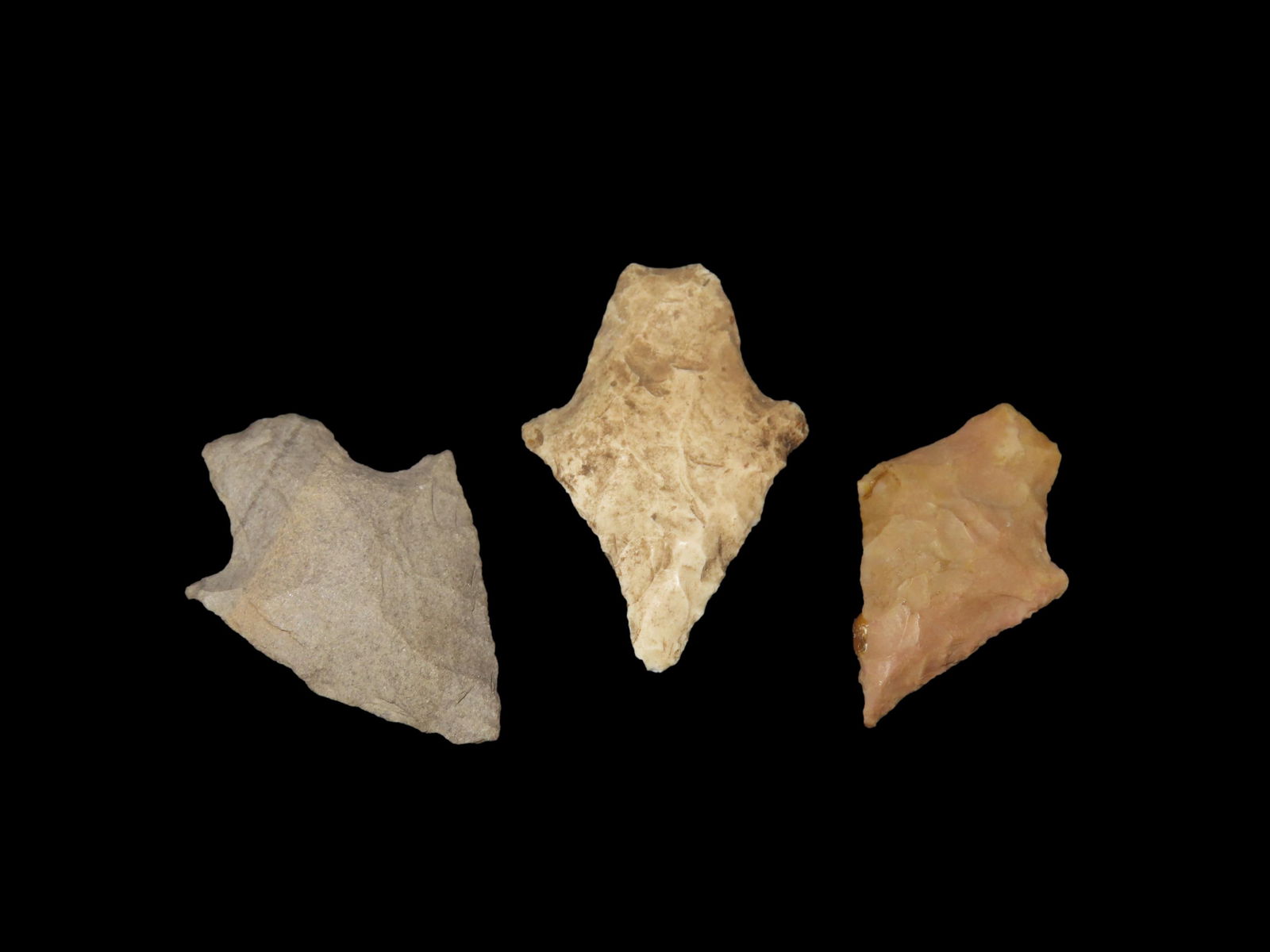 Lot of 3 Gary Points, Arkansas (1 of 3)