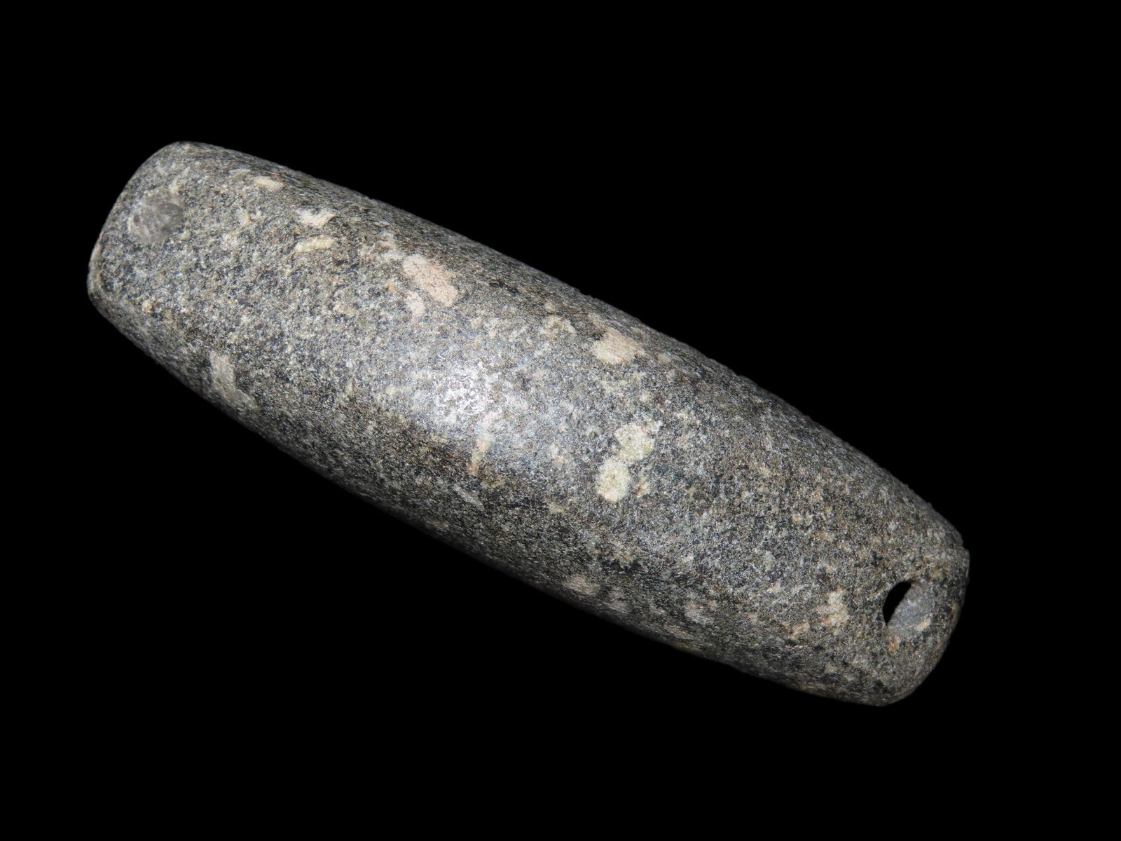 3 7/16" Hardstone / Boatstone, with an H. Stanford Evaluations COA (1 of 9)