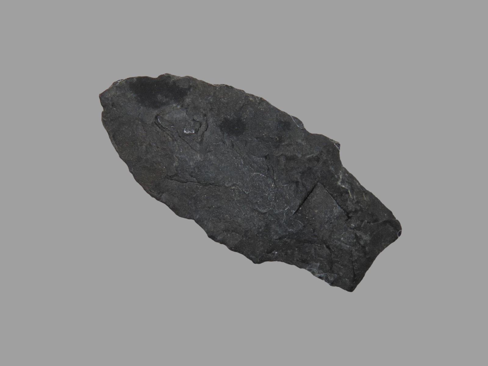 Authentic Arrowhead, Made from Black Basalt, Found in Northern California: Authentic Arrowhead, Made from Black Basalt, Found in Northern California