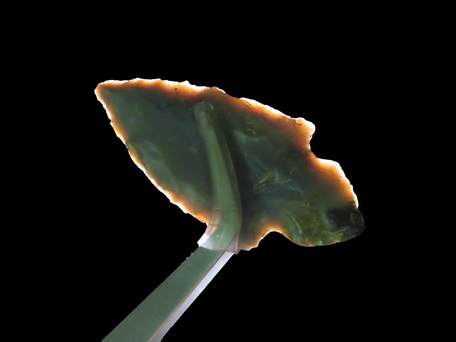 2 1/8" Turkey Tail, Kentucky, Ex Dennis Bushey, Ex Jim Lee Collection, Ex Jerry Dickey: 2 1/8" Turkey Tail, Kentucky, Ex Dennis Bushey, Ex Jim Lee Collection, Ex Jerry Dickey