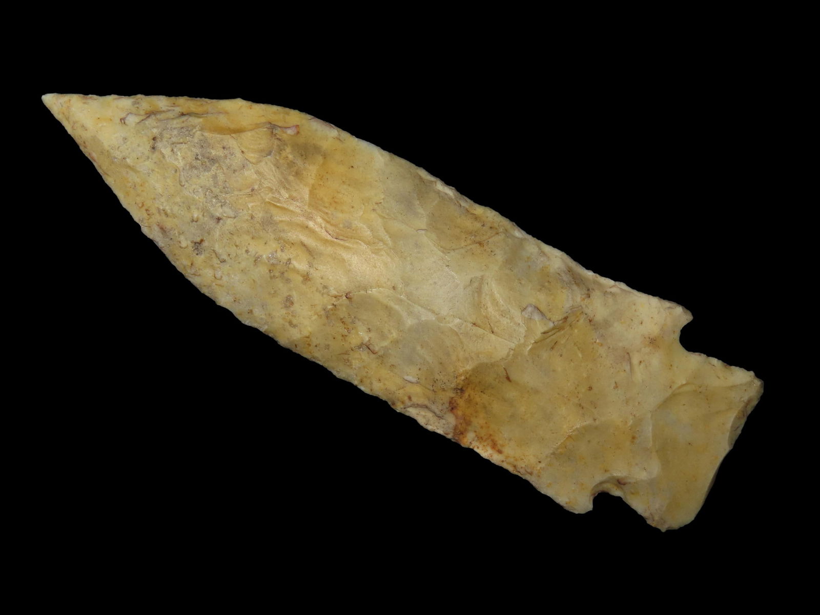 4 5/16" Etley. Creek Stained Burlington Chert. Madison County, Illinois. (1 of 5)