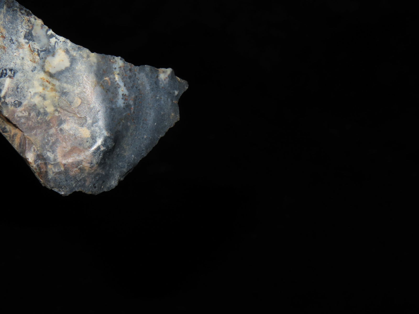 2 5/8" x 1 3/8" Paleolithic Side Knife. Sithe. Denmark. - 5