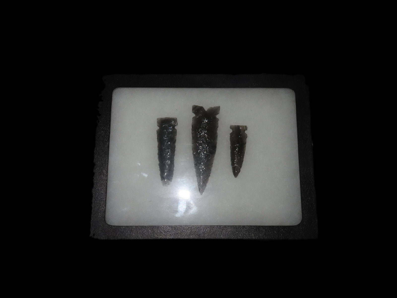 Pre-Columbian Arrowheads. From Mexico.: Pre-Columbian Arrowheads. From Mexico.