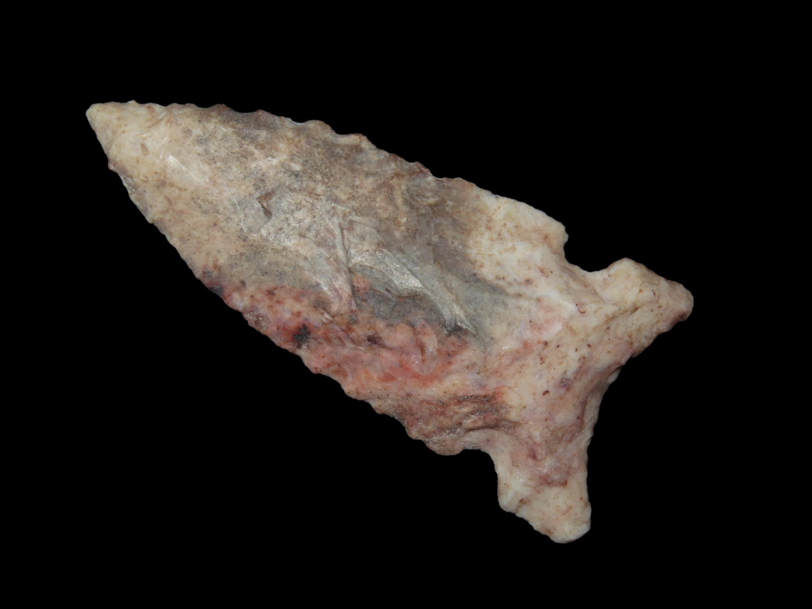 2 3/4" Graham Cave. Colorful Creek Find. Dallas County, Missouri. (1 of 5)