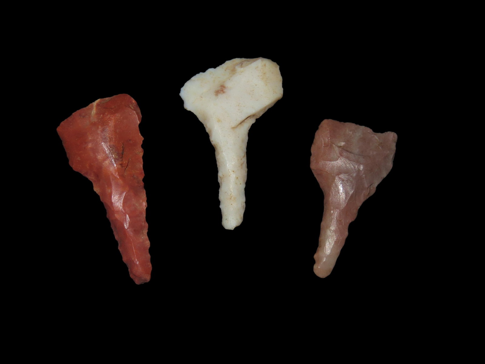 Lot of 3 Paddle Drills. Pike County, Illinois. Found by Daniel White. (1 of 3)