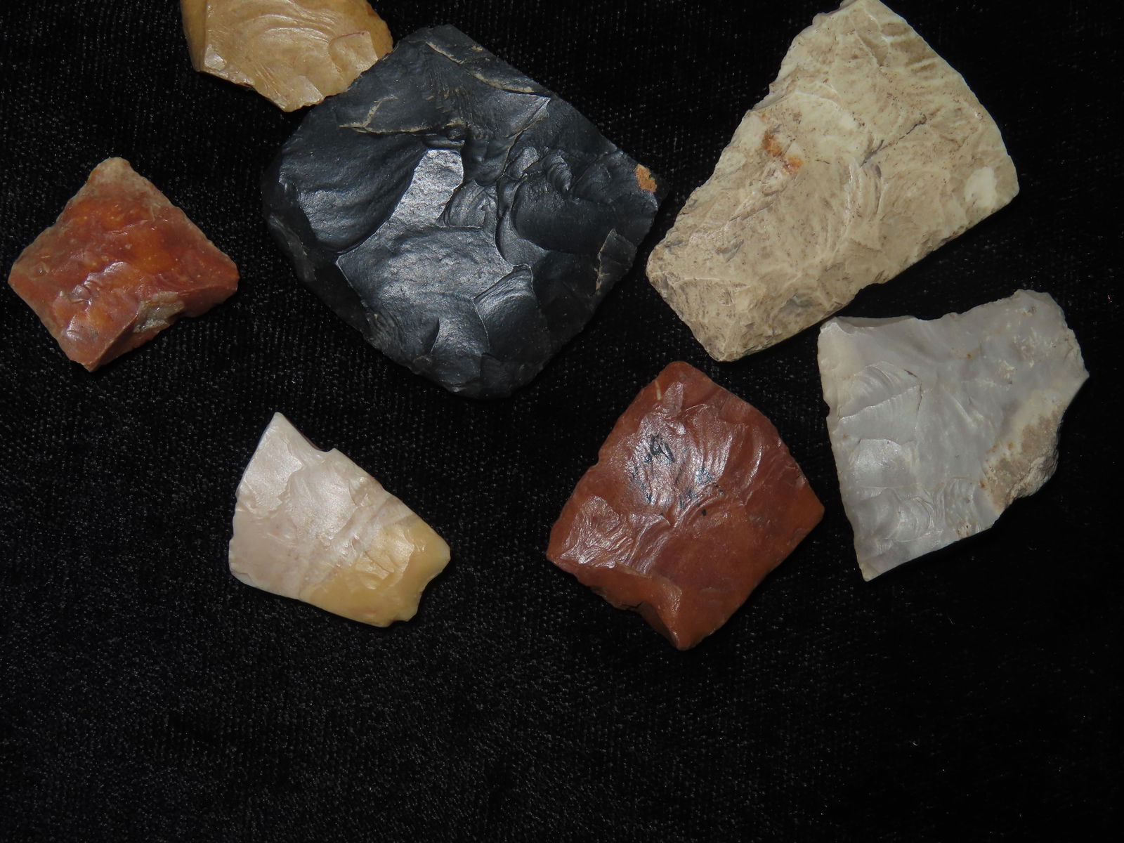 Coloaro Paleo Heartbreakers Points, Clovis, Agate Basin, Etc. - 2