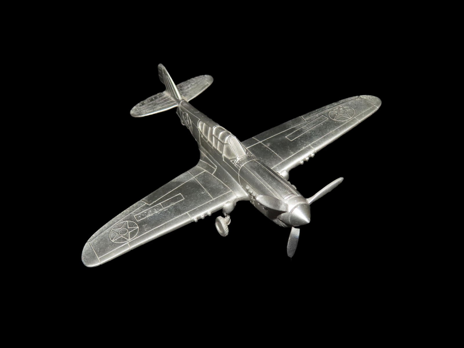 Puter Model Plane, Danbury Mint, The Great Fighter Planes of World War II: Puter Model Plane, Danbury Mint, The Great Fighter Planes of World War II