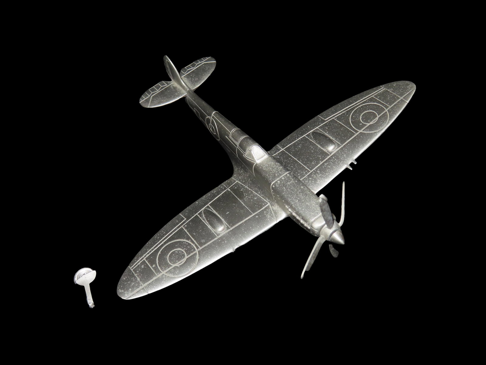 Puter Model Plane, Danbury Mint, The Great Fighter Planes of World War II: Puter Model Plane, Danbury Mint, The Great Fighter Planes of World War II