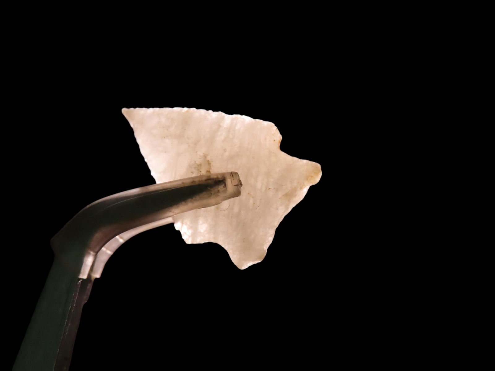 Super Crystal Quartz Beveled Arrowhead Found By Bill Smith Marshall County Alabama Dalton Palmer: Super Crystal Quartz Beveled Arrowhead Found By Bill Smith Marshall County Alabama Dalton Palmer Kirk Big Sandy Early Archaic