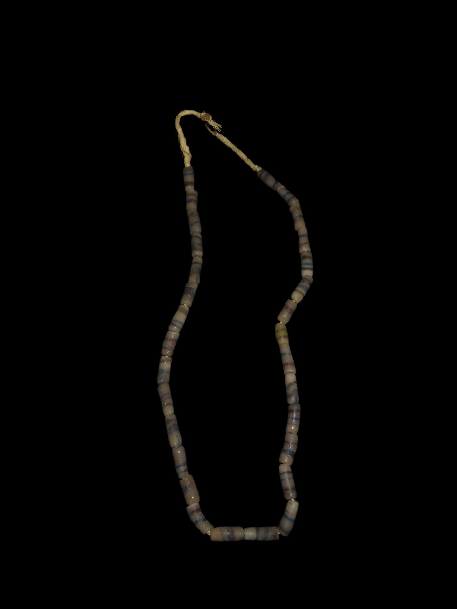 Sand Cast Trade Bead Necklace, Africa: Sand Cast Trade Bead Necklace, Africa