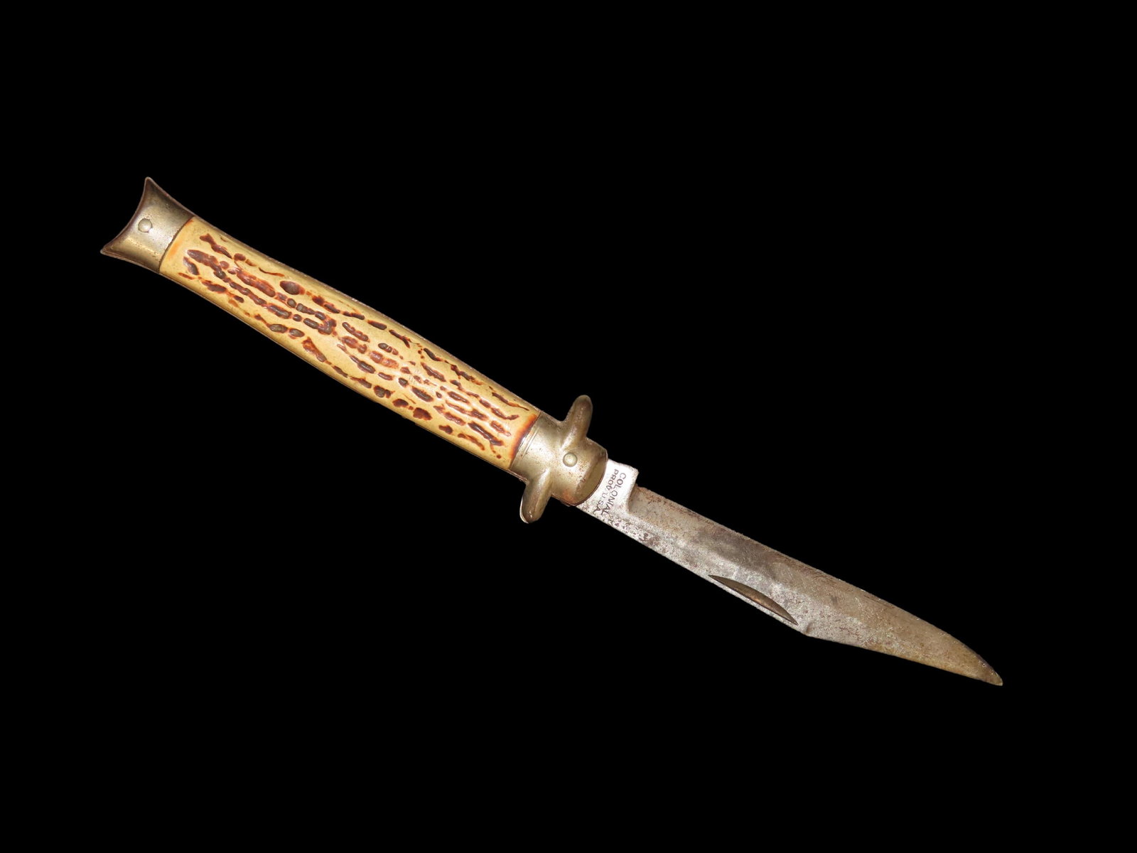 Vintage Pocket Knife, Stiletto: Vintage Pocket Knife, Stiletto