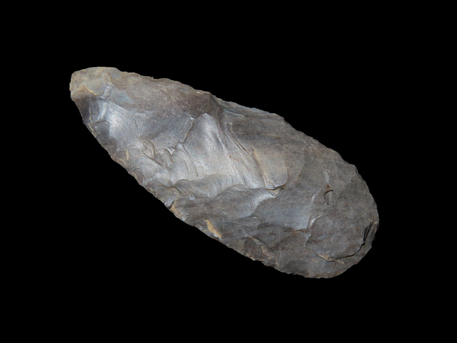 Amazing Archaic Cobbs Blade / Willow Leaf Blade found in Spencer County Indiana. Nicely Flaked (1 of 4)