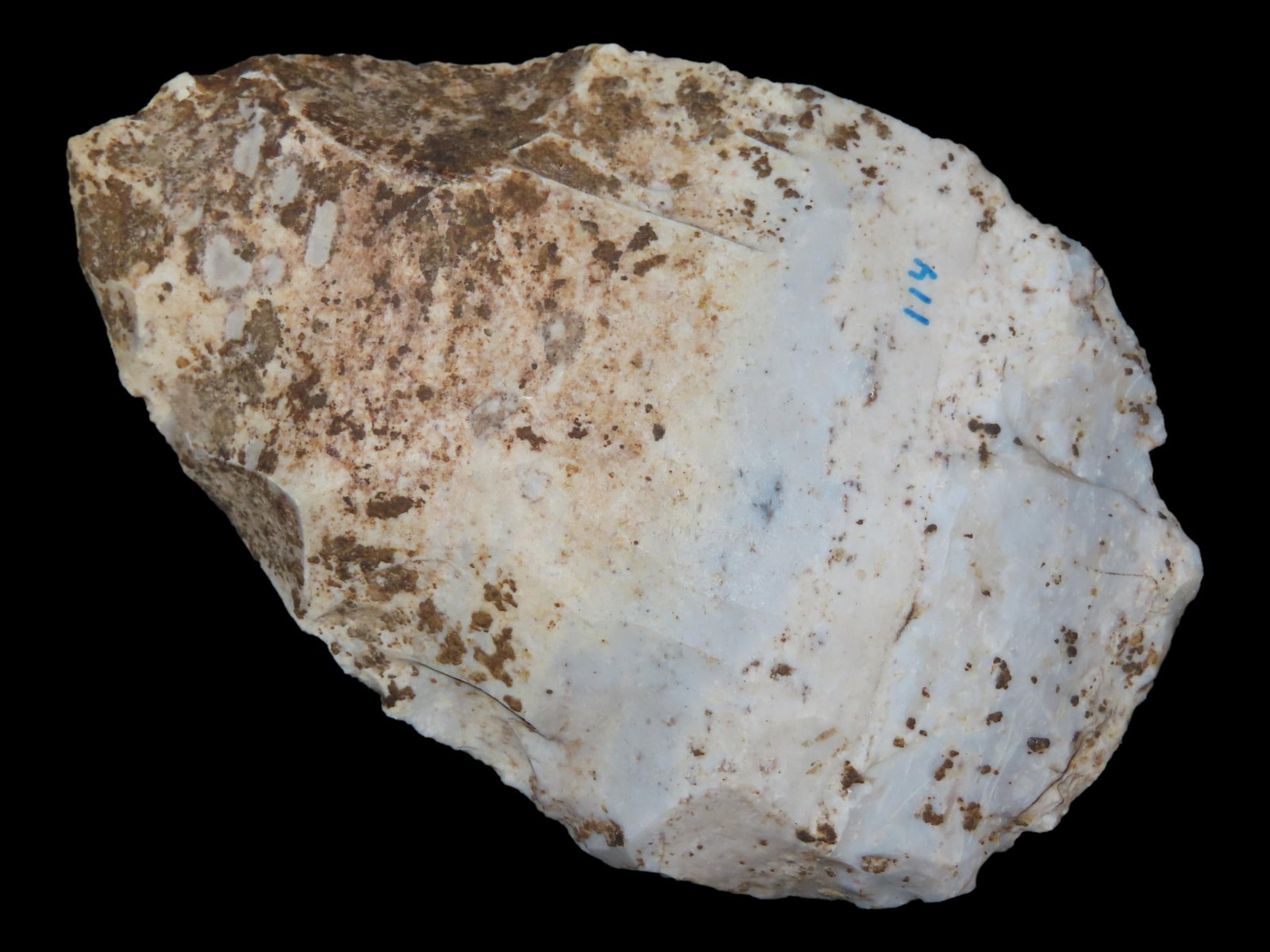 Flint Adze, Celt Tool, Archaic-Woodland, Ex. Steve Manos (1 of 6)