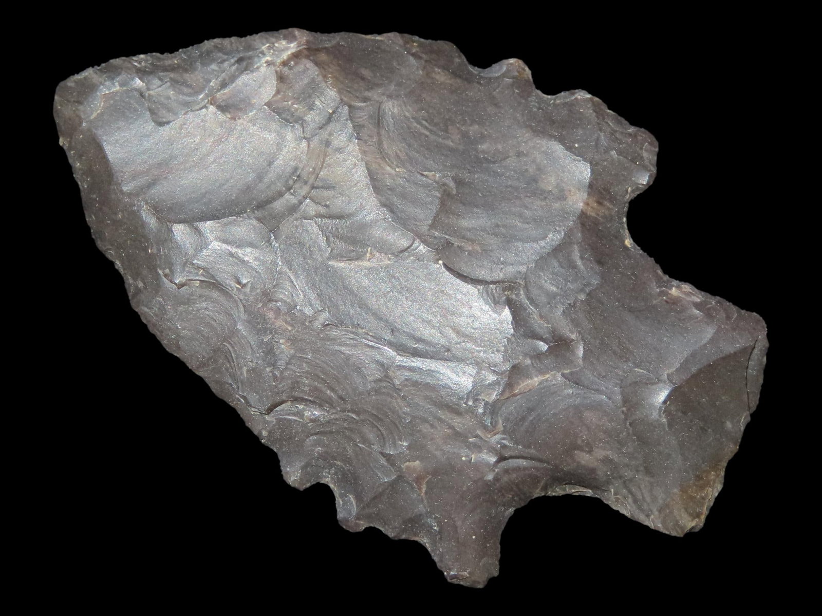 2" Serrated Square Base, Decatur Co., Tennessee, Ex. Walt McIntire (1 of 6)