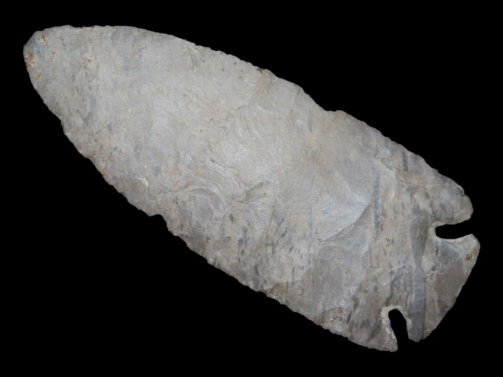 4 1/16" x 1 5/8" Dovetail, Ft. Payne or Dover Chert, St. Charles, Missouri, Dickey COA (1 of 13)