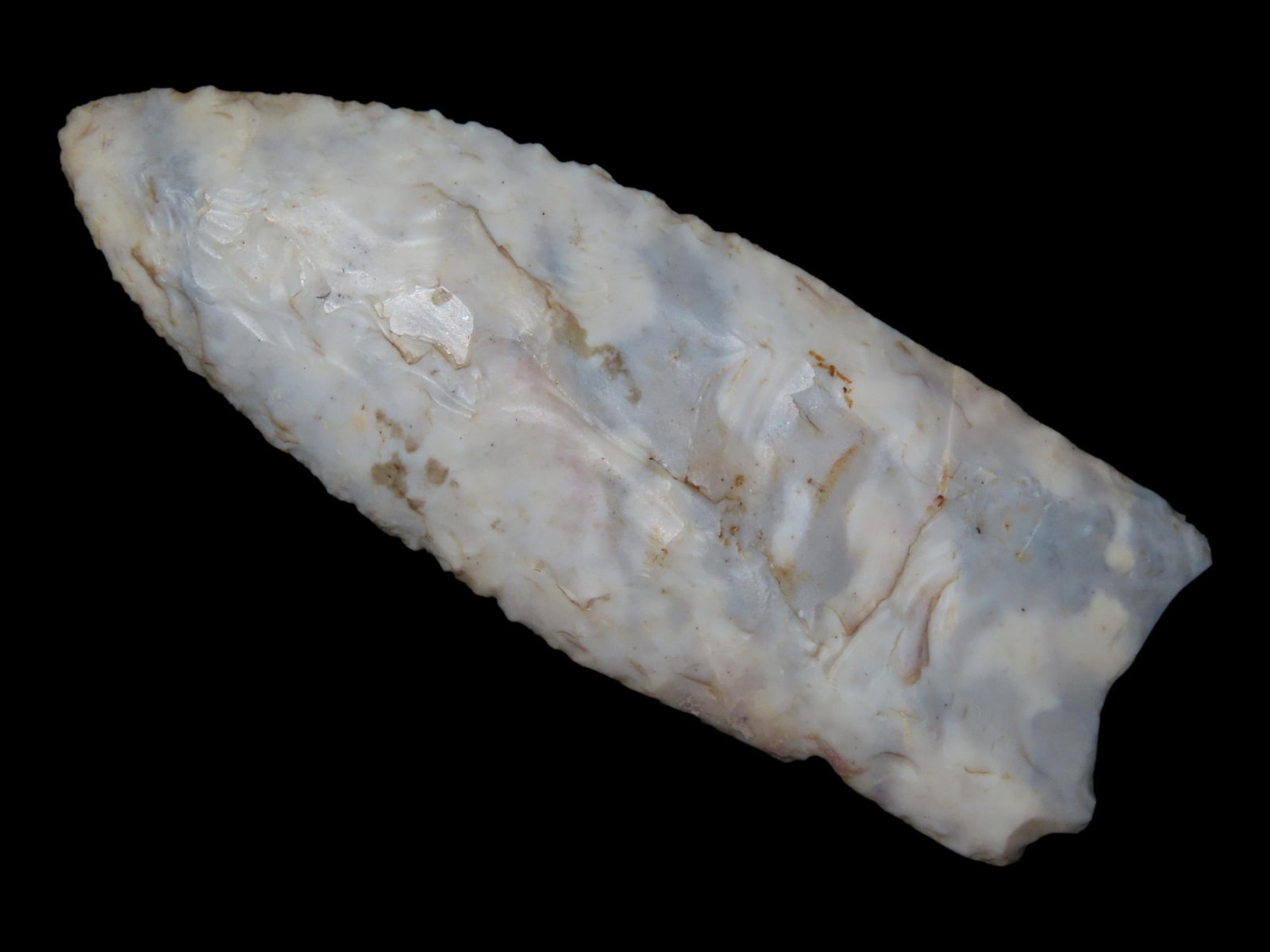 3" x 1 1/16" Clovis, Avon Chert, Kankakee, Illinois, Dickey COA (1 of 10)
