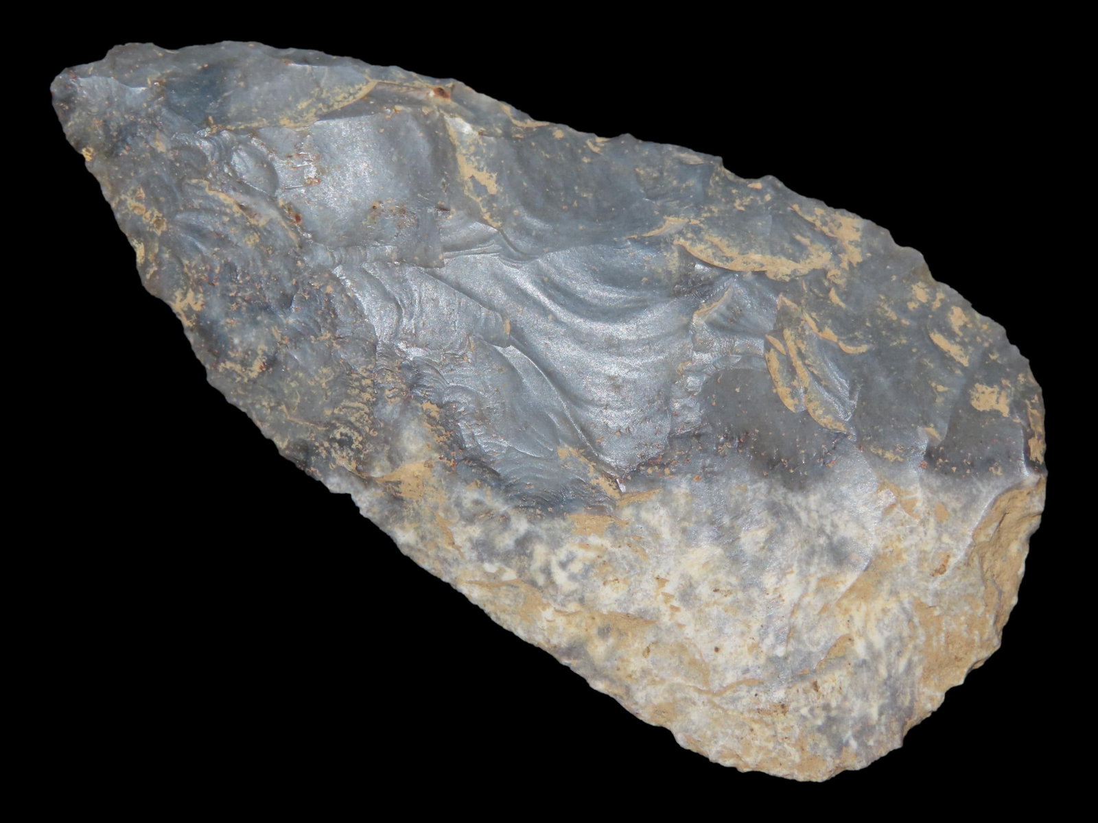 2 15/16" x 1 1/2" Archaic Knife, Wayne Co. Chert, Kentucky, Davis COA (1 of 13)