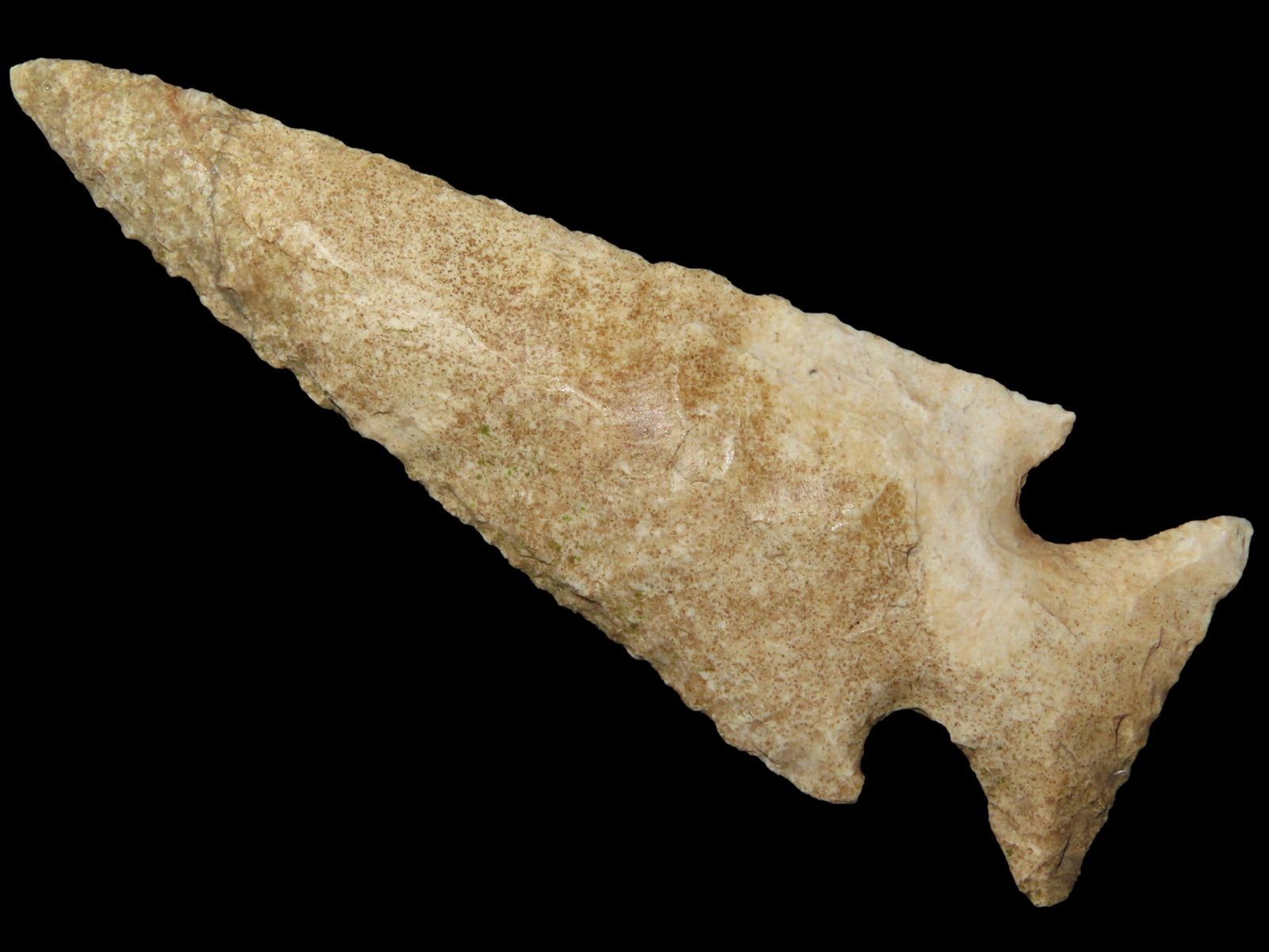 2 1/2" Kings Dart Point, River Stained Chert, Cape Girardeau, Missouri (1 of 10)