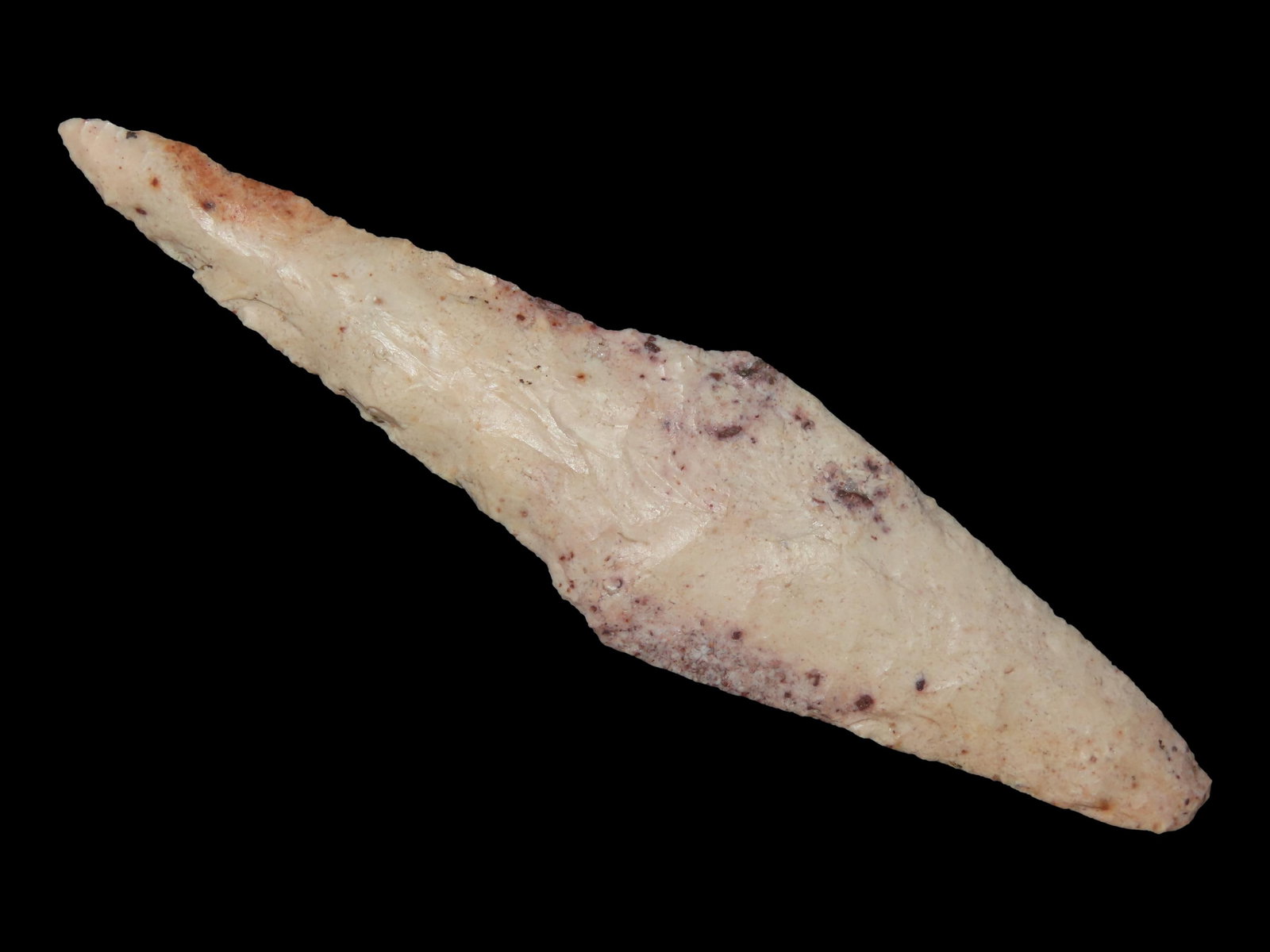 5 13/16" x 1 7/16" Harahey Knife, Burlington Chert, Illinois, Dickey COA, Motley / Leithoff COA (1 of 14)
