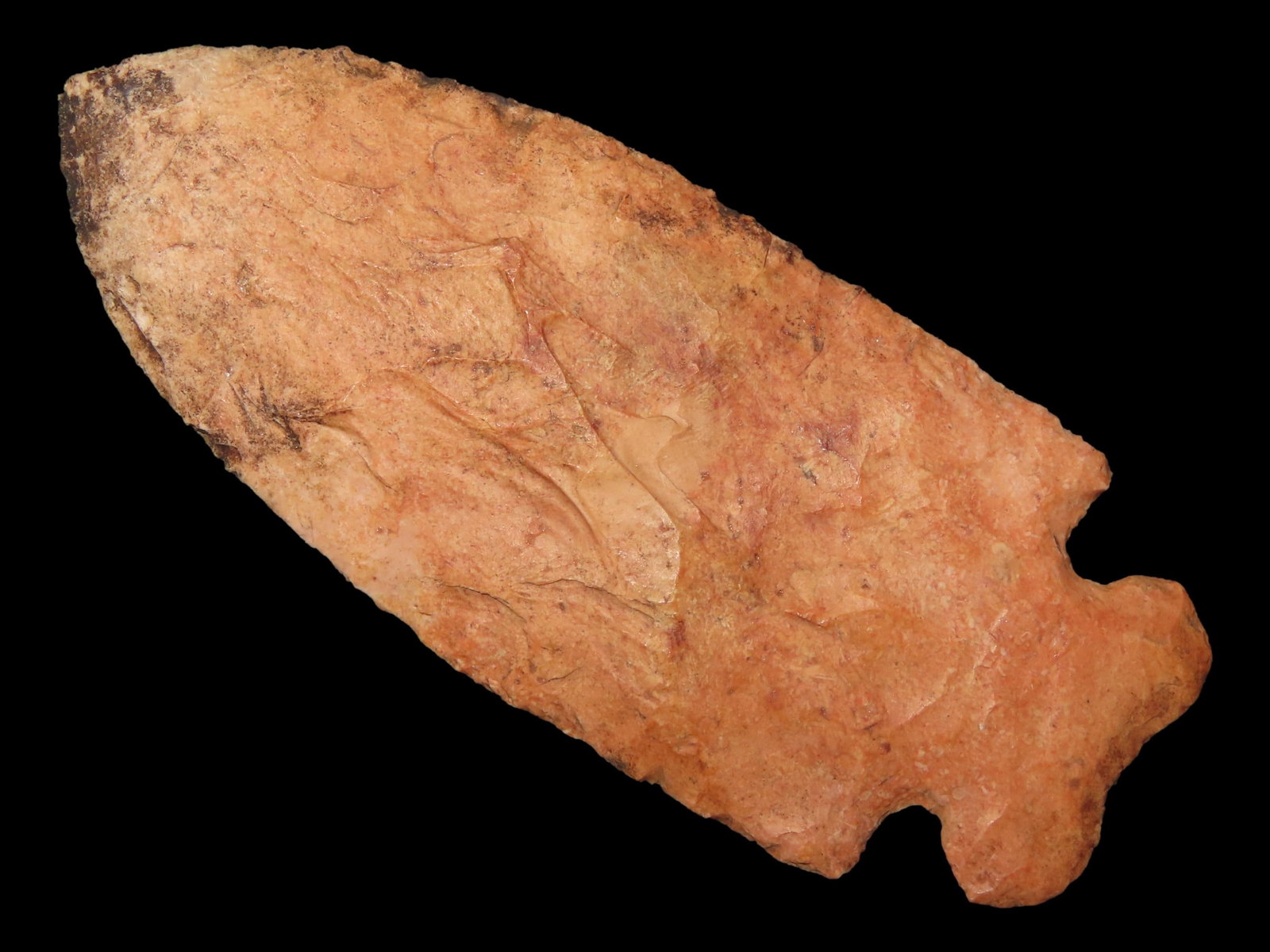 3 9/16" x 1 1/2" Osceola, Burlington Chert, Lincoln Co., Missouri, Motley & Leithoff COA: 3 9/16" x 1 1/2" Osceola, Burlington Chert, Lincoln Co., Missouri, Motley & Leithoff COA