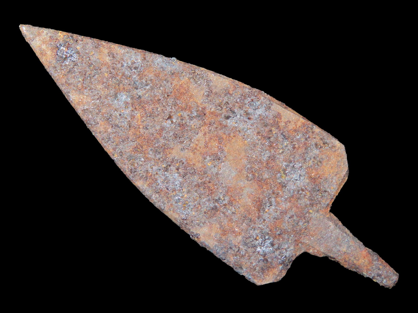 2 1/4" x 13/16" Historic Hoop Iron Point, Steel, Colorado, Motley & Leithoff COA (1 of 9)