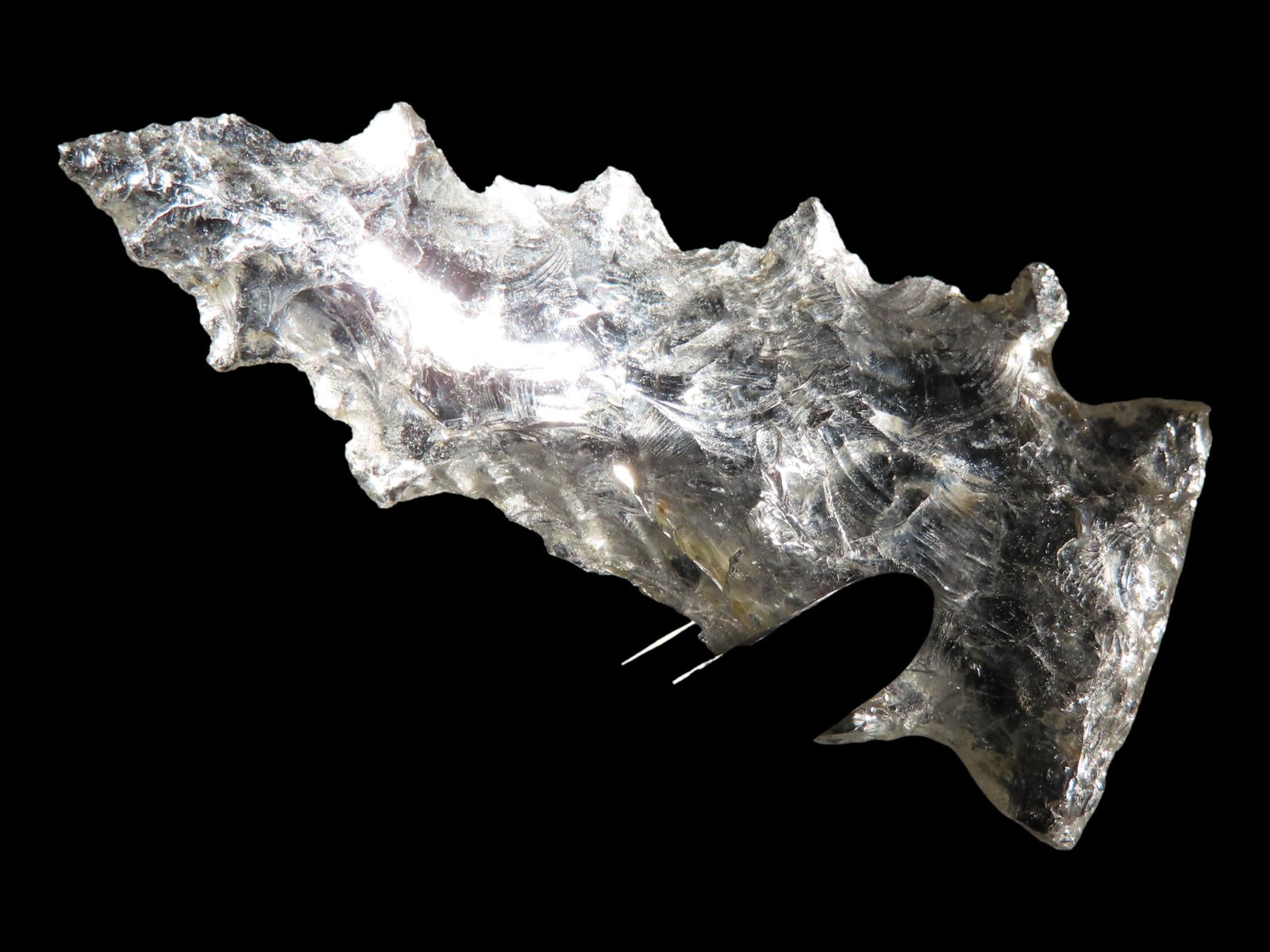 1 13/16" x 13/16" Pinetree/Stillwell/Pulaski, Crystal Quartz, South Carolina, Dickey COA (1 of 8)