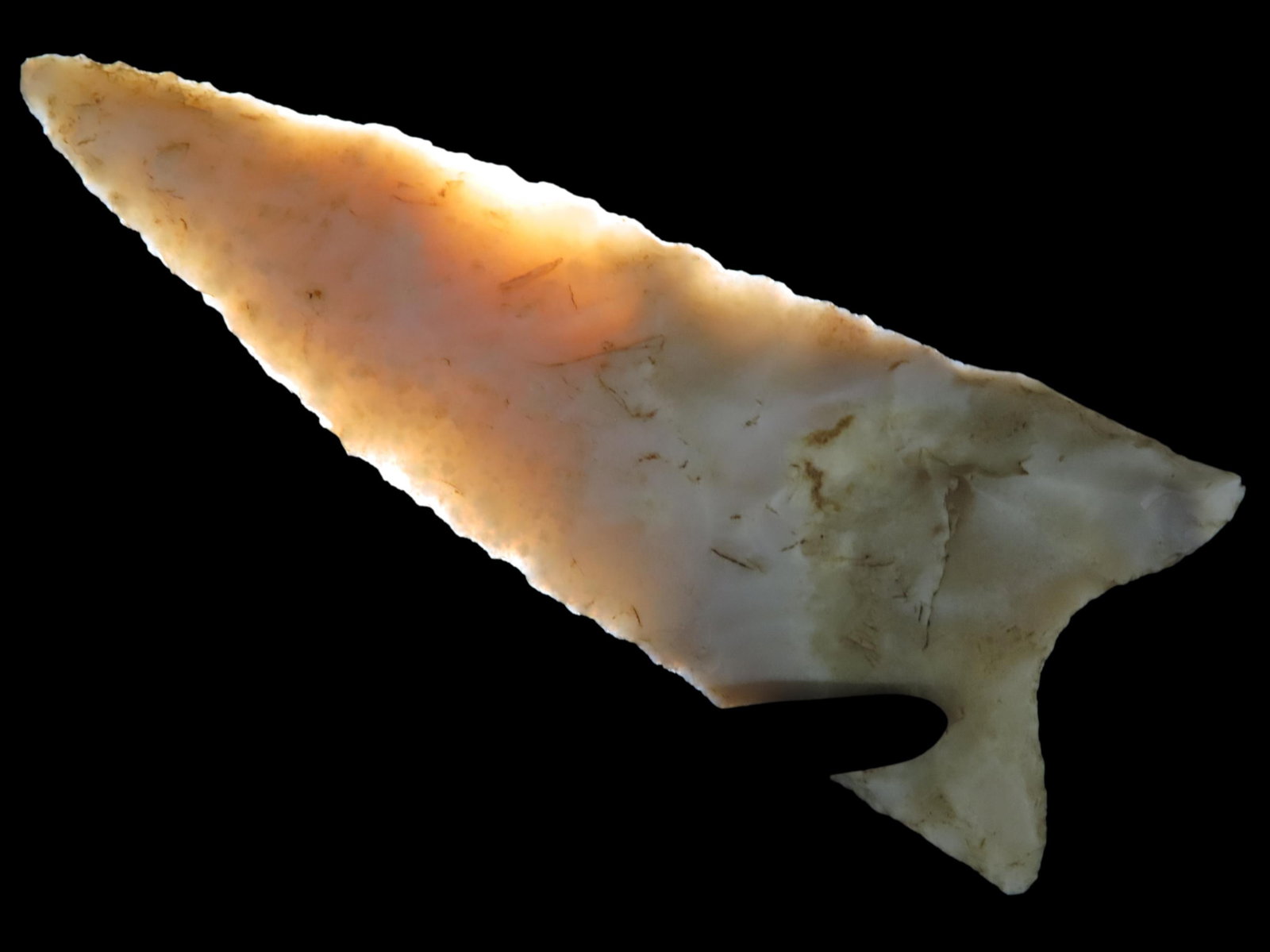 3 1/16" Translucent Dalton, Mozarkite/Jefferson City Chert, Southern Missouri (1 of 12)