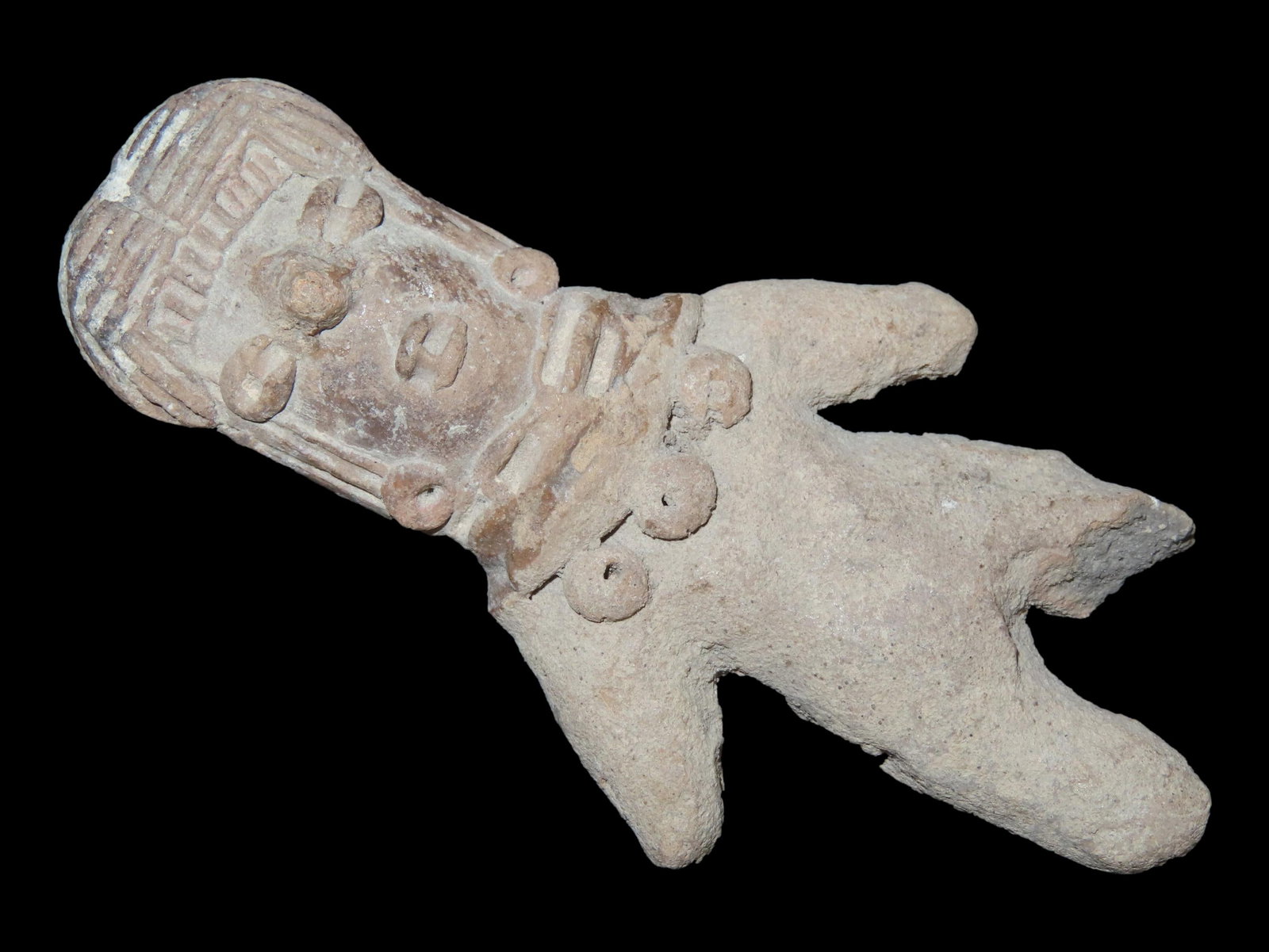 Chupicuaro Pretty Lady Figure, Pre-Columbian Pottery Sections, 500 BCE - 300 CE, Western Mexico: Chupicuaro Pretty Lady Figure, Pre-Columbian Pottery Sections, 500 BCE - 300 CE, Western Mexico
