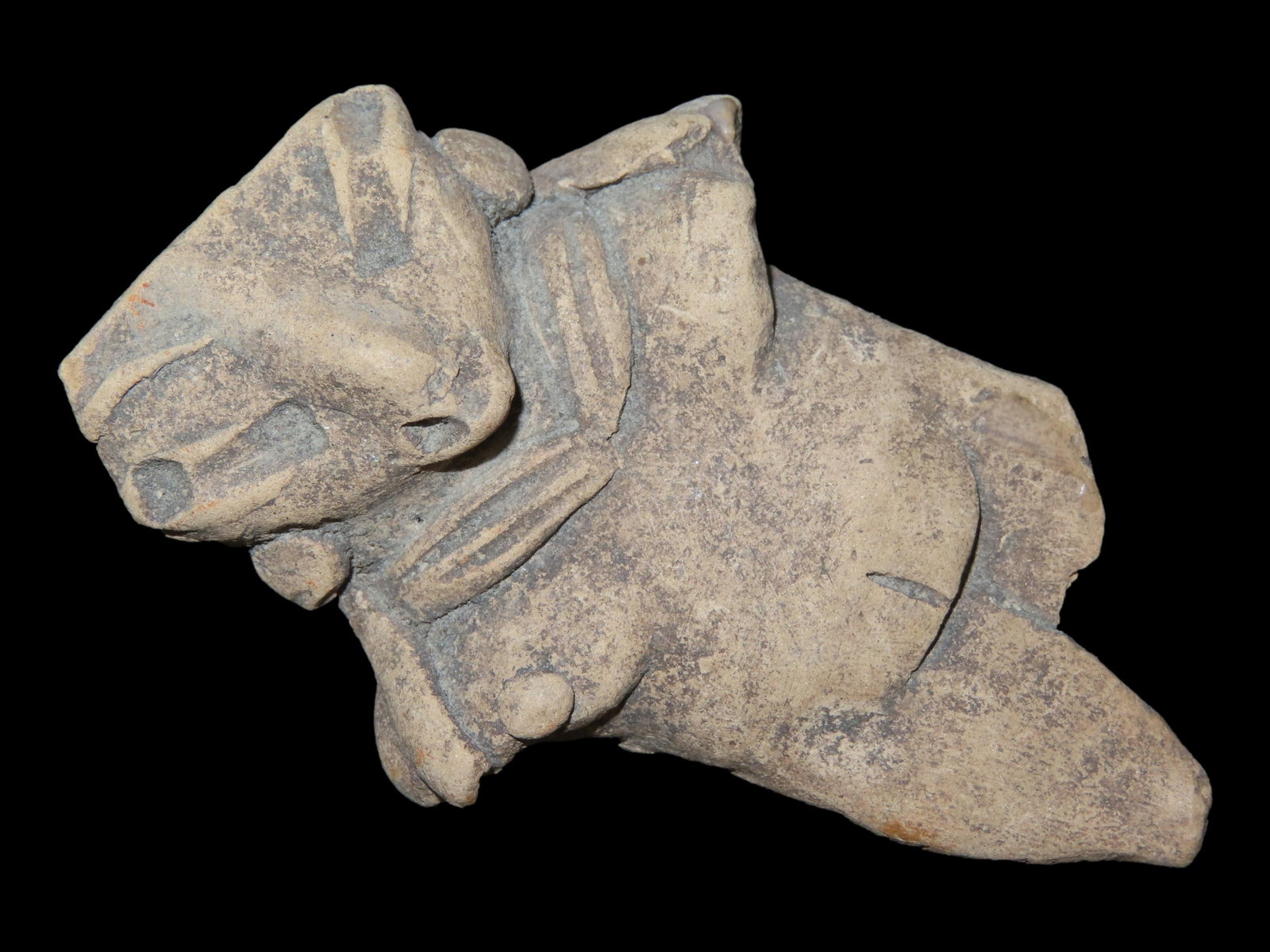 Chupicuaro Pretty Lady Figure, Pre-Columbian Pottery, 500 BCE - 300 CE, Western Mexico: Chupicuaro Pretty Lady Figure, Pre-Columbian Pottery, 500 BCE - 300 CE, Western Mexico
