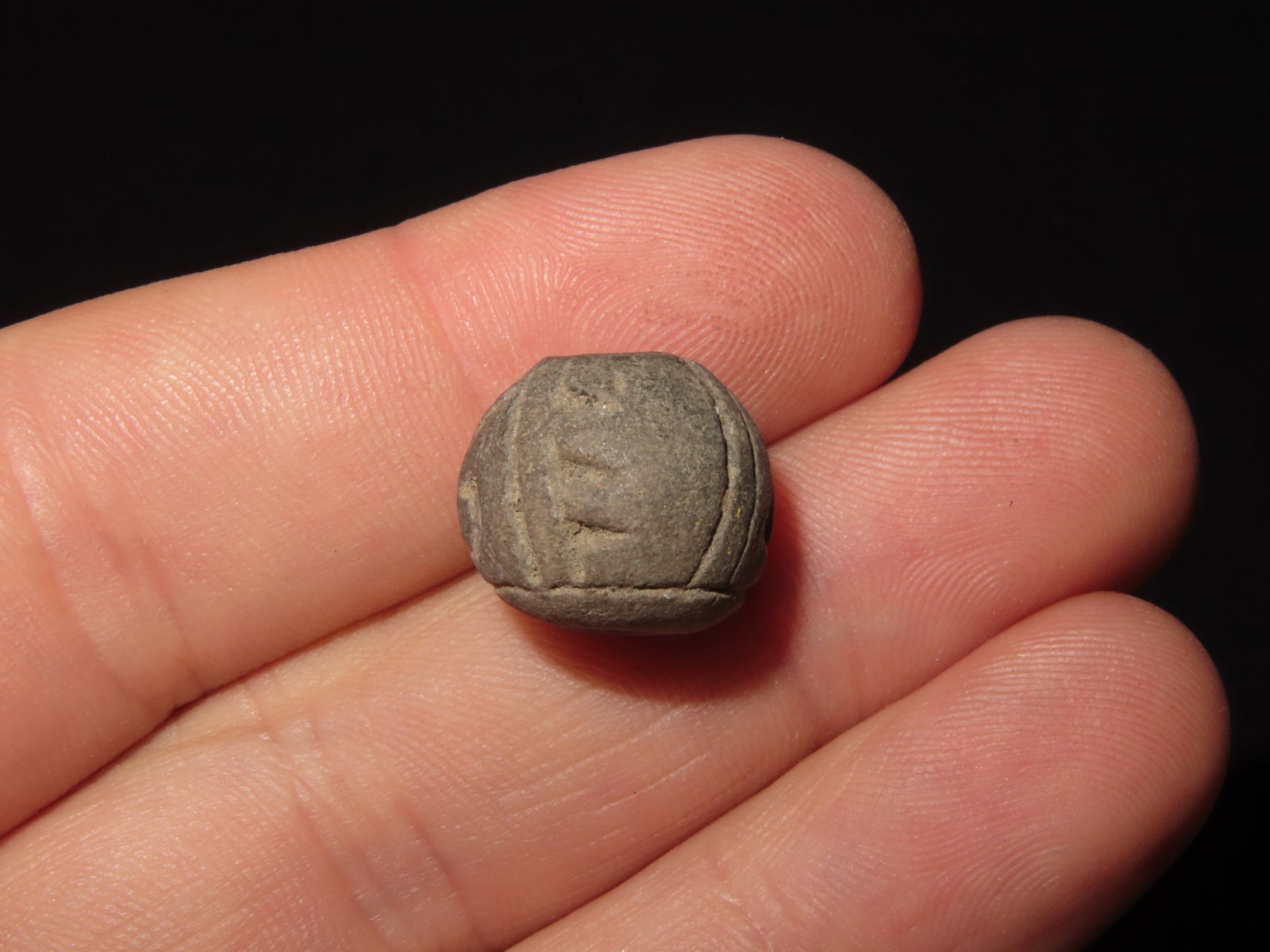 Pre-Columbian Nicely Engraved Machalilla Culture, 1500 BCE to 1100 BCE, Found Ecuador (1 of 6)