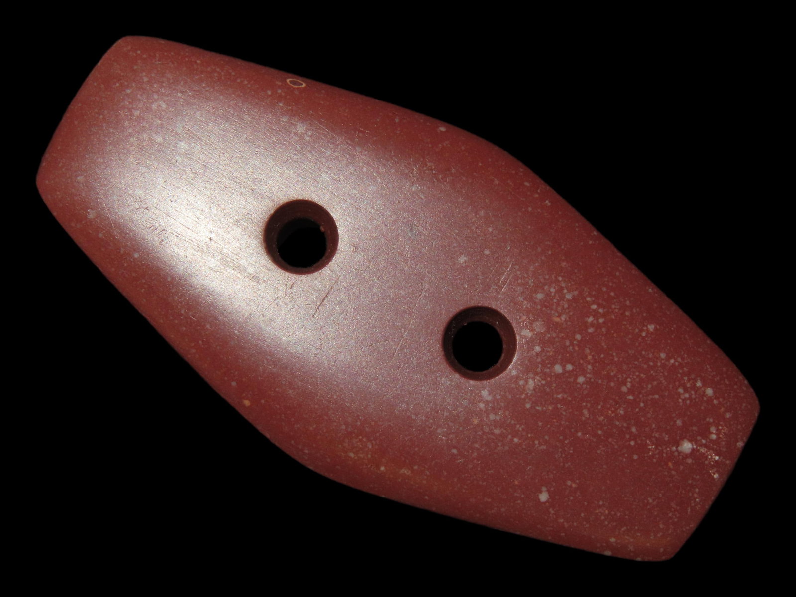 Pipestone Gorget, Early 1900s, Minnesota (1 of 7)