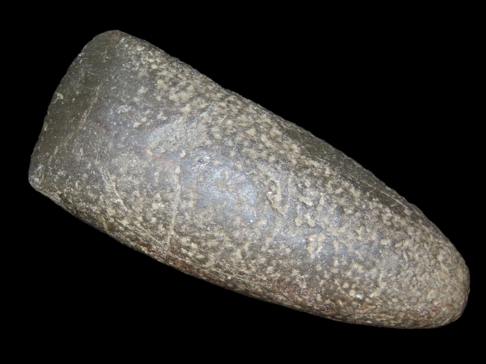 4 1/8" Woodland Celt, Knox County, Ohio, Dark Color Slate (1 of 8)
