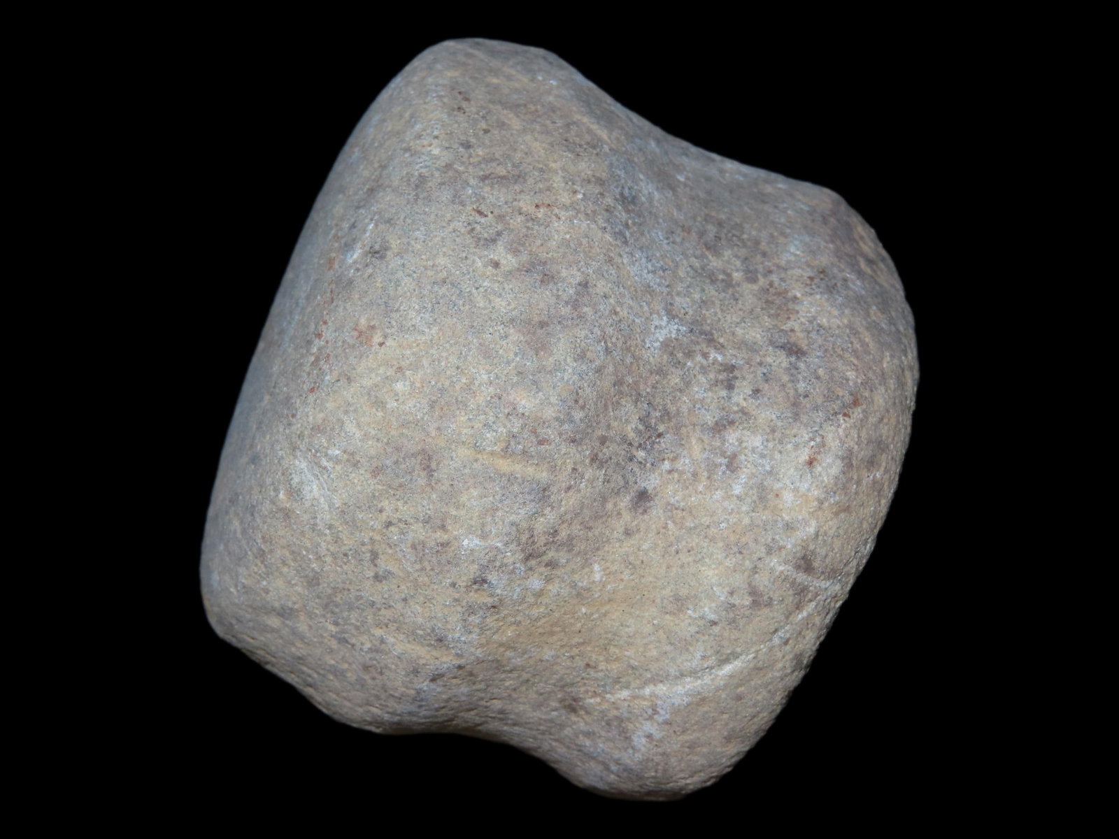 2" War Club, Grooved, Found in Knox Co., Ohio (1 of 5)