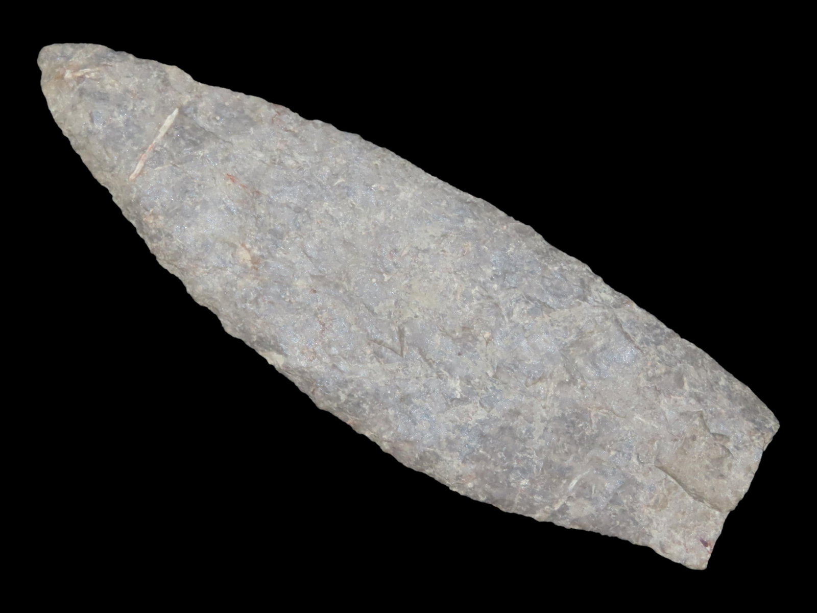7 1/2" Massive South Dakota Early Knife, Some Beveling: 7 1/2" Massive South Dakota Early Knife, Some Beveling