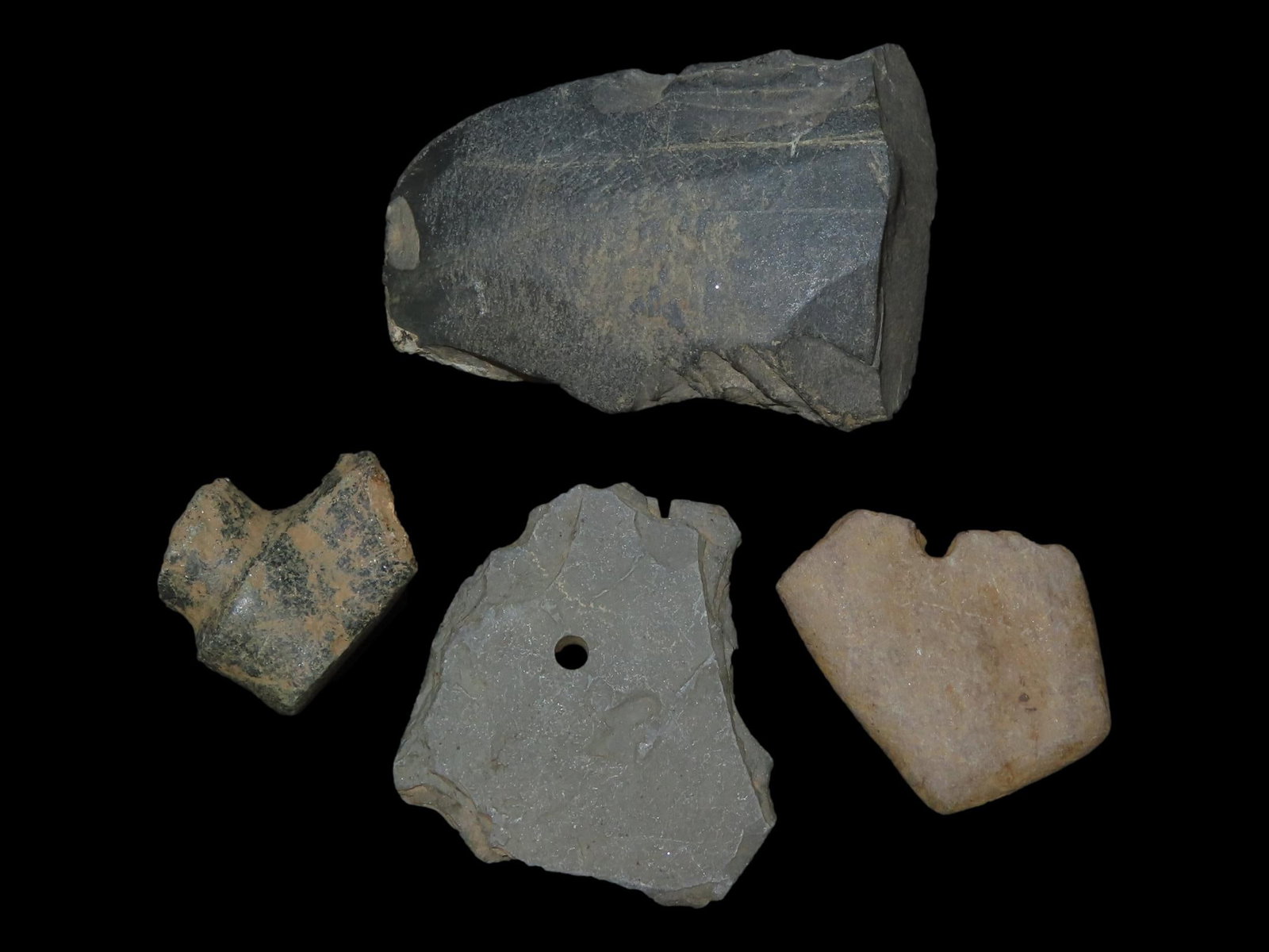 Four Central Kentucky Heartbreakers, Pipe, Celt, Gorget (1 of 2)