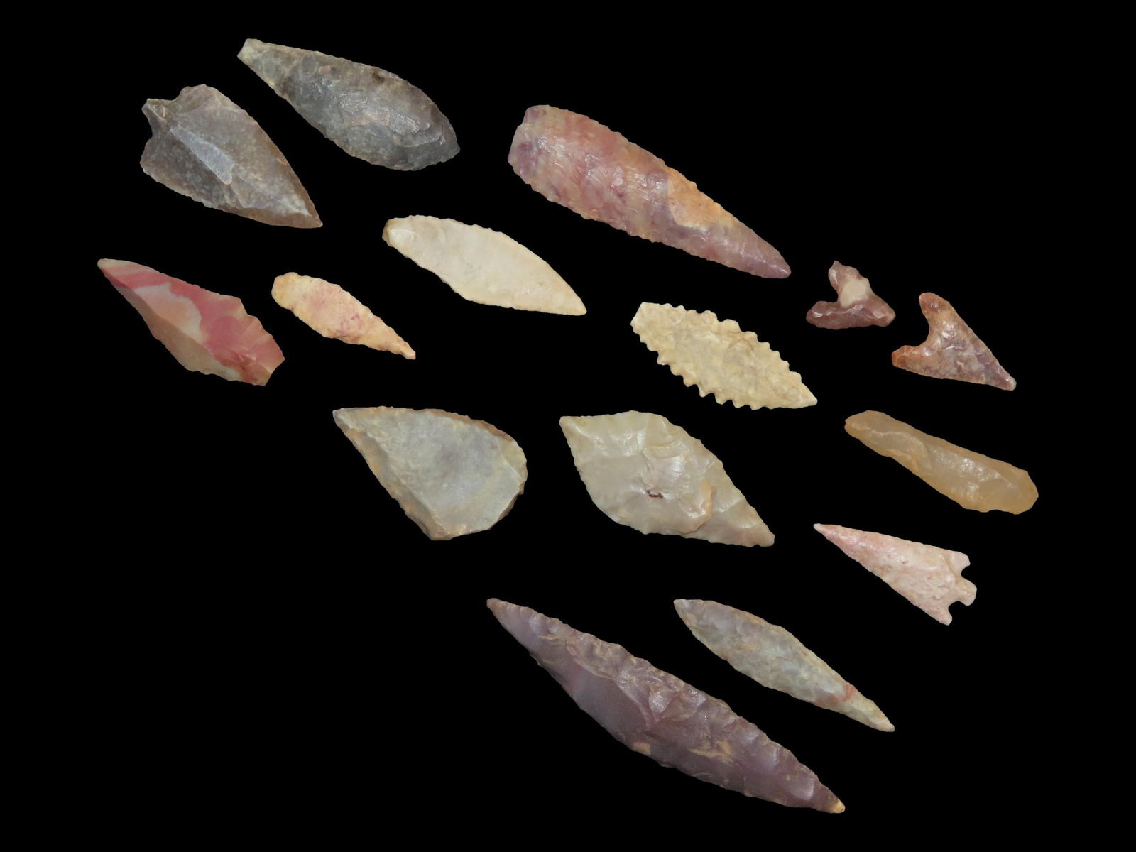 Neolithic Arrowheads, Sahara Desert, South West Africa, 4000-6000 Years BP (1 of 2)