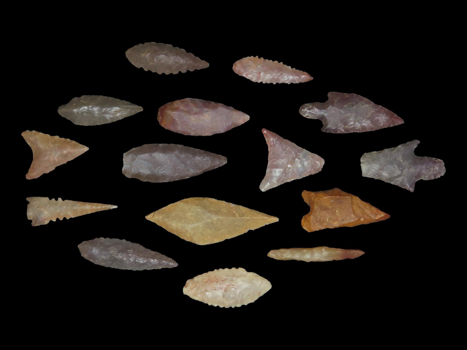 Neolithic Arrowheads, Sahara Desert, South West Africa, 4000-6000 Years BP (1 of 2)