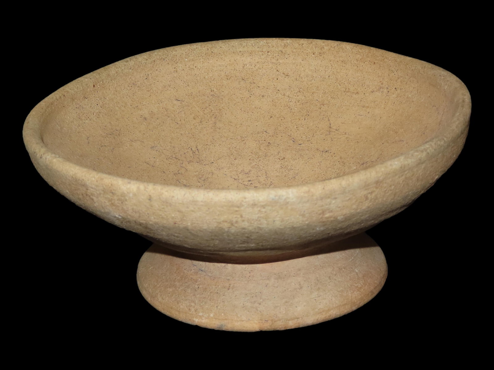 3 3/4" x 8 1/4" Ban Chiang Culture, 2000-3000 Years Old, Terracotta Vessel: 3 3/4" x 8 1/4" Ban Chiang Culture, 2000-3000 Years Old, Terracotta Vessel