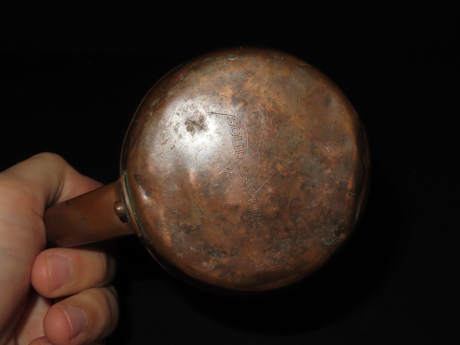 Antique Copper Cup - 5