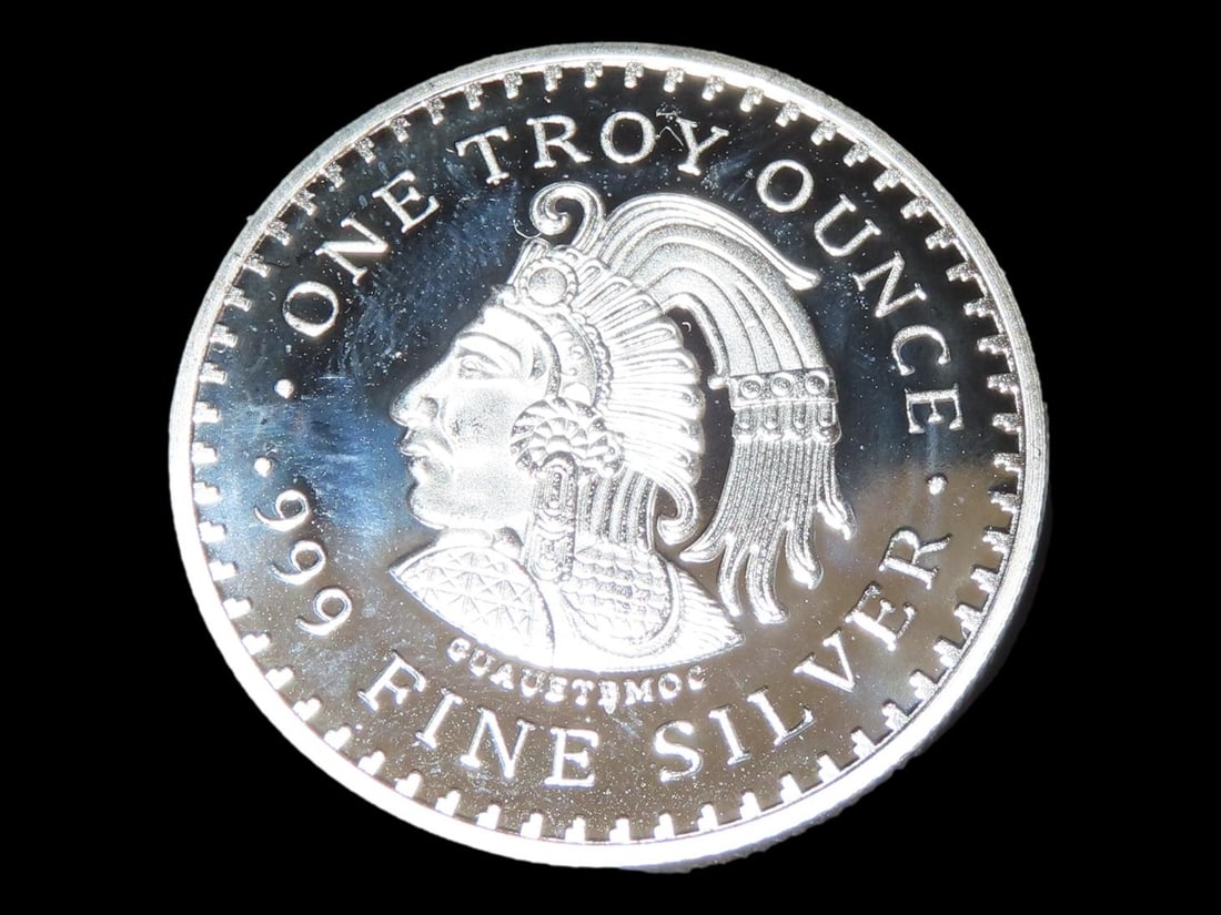 1 Ounce Mayan Calendar Coin, Silver (1 of 4)