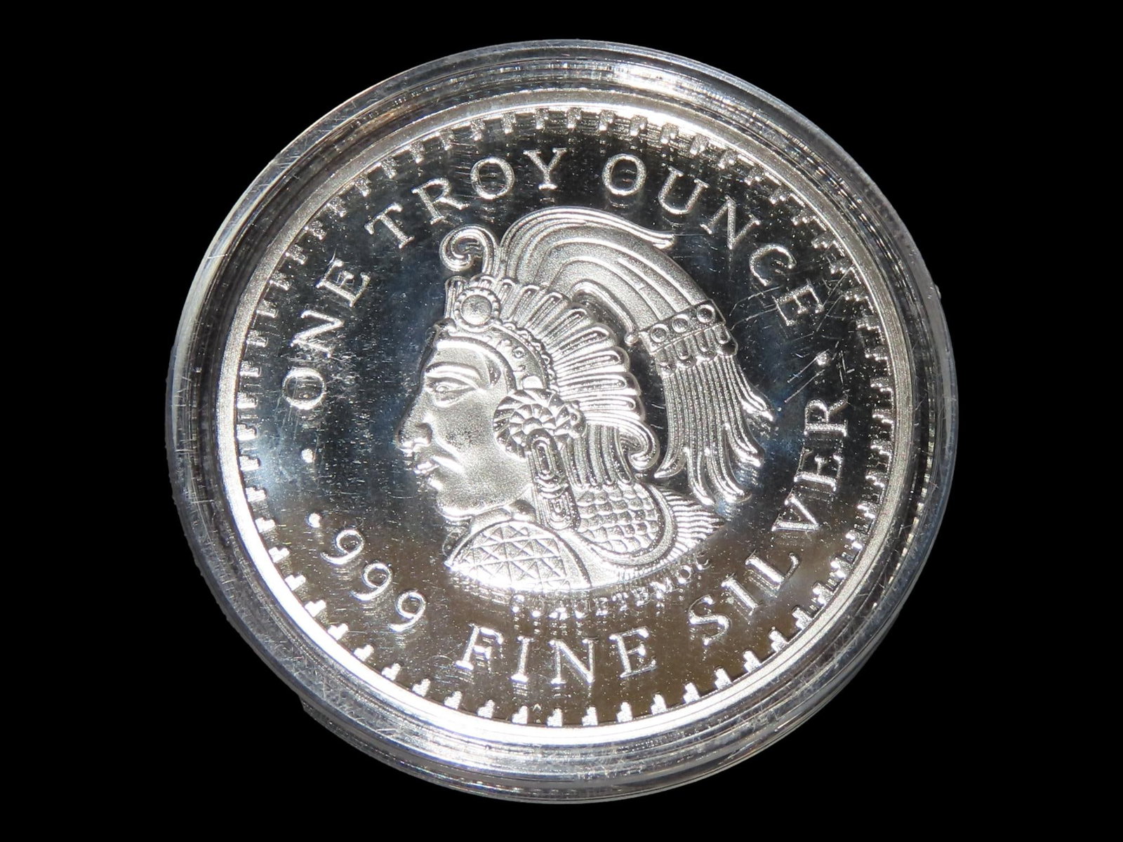 1 Ounce Mayan Calendar Coin, Silver (1 of 3)